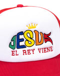 JESUS EL REY VIENE (THE KING IS COMING)TRUCKER HAT