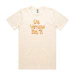 Un verano type custom tee