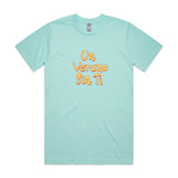 Un verano type custom tee
