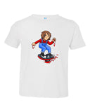 One Ride Chucky Toddler Tshirt