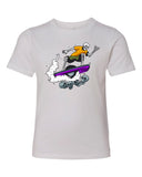 One Ride Skeleton Youth Tshirt