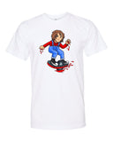 One Ride Chucky Adult Tshirt