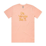 Un verano type custom tee