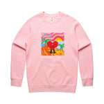 Un verano sin tee custom crewneck sweater