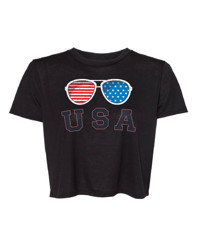 MERICA SHADES CROP TOP