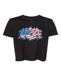 GRAFFITI USA CROP TOP