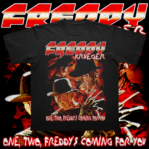 Custom Freddy Krueger Vintage T-Shirt