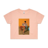 Verano con benito Custom Crop Top